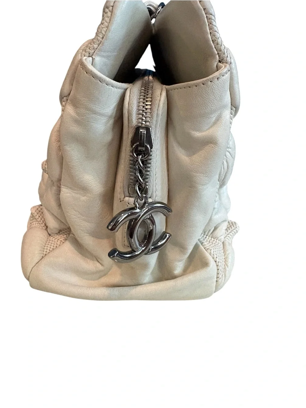 CHANEL Stravinsky Bubble Quilted Tote